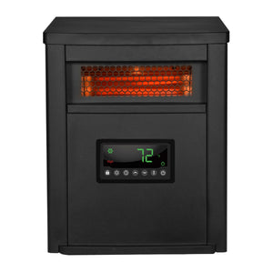 LifeSmart LifePro 8 Element 1500W Electric Infrared Quartz Indoor Space Heater