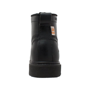 1587- Men's 6" work boot- Black [Comp Toe]
