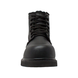 1587- Men's 6" work boot- Black [Comp Toe]