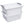 Sterilite Medium Sized Stackable Storage & Organization Basket, White (30 Pack)