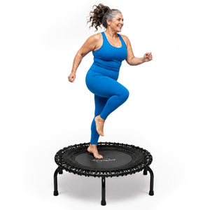 JumpSport 220 Small Rebounder for Adults, 39" ESSENTIAL Home Fitness Trampoline