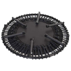 JumpSport 230F Folding Fitness Rebounder Trampoline for In Home Cardio Fitness