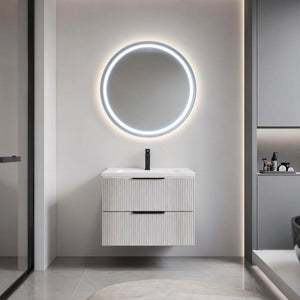 30 Inch Bathroom Vanity Cabinet With Ceramic Sink