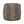 Barracuda - Handcrafted Cotton Pouf With Chevron Pattern - Brown / Beige