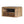 Chunky Floating Bedside, 1-Drawer, 1 Open Slot, Oak-ish