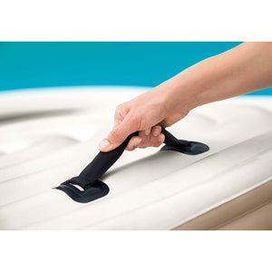 Intex PureSpa Energy Efficient Hot Tub Cover & Cushioned Foam Headrest (2 Pack)