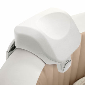 Intex PureSpa Energy Efficient Hot Tub Cover & Cushioned Foam Headrest (2 Pack)