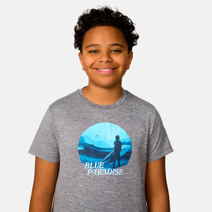 Boys' Microtech® Graphic Crew Neck Shirt