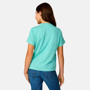 Girls' Microtech® Graphic Crew Neck Shirt
