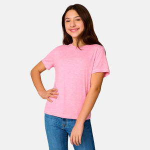 Girls' Microtech® Crew Neck Shirt