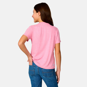 Girls' Microtech® Crew Neck Shirt
