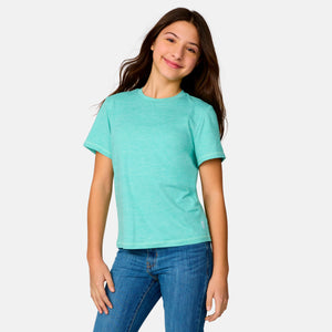 Girls' Microtech® Crew Neck Shirt