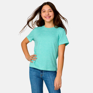 Girls' Microtech® Crew Neck Shirt