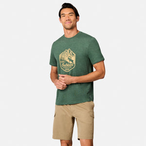 Men's Super Soft Microtech® Short Sleeve Graphic Crew Tee