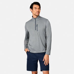 Men's Tech Double Face Quarter Zip Shirt