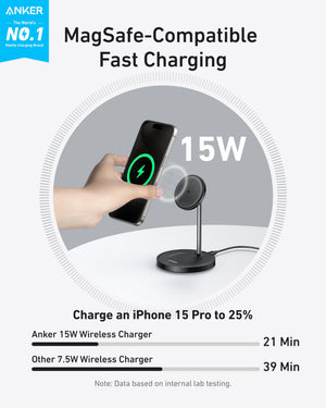 Anker MagGo Wireless Charger (2-in-1 Stand) BOA - TRAPSKI