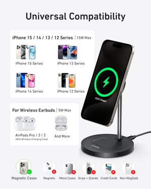 Anker MagGo Wireless Charger (2-in-1 Stand) BOA - TRAPSKI