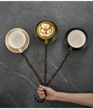 Best Latte Art Cup for Home Baristas - Sawada Style Wide-Mouth Ceramic 300ml Under $11