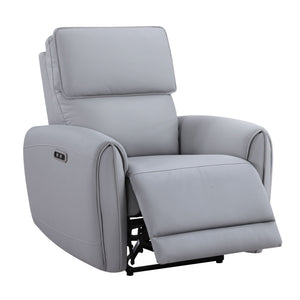 Jeromie - Power Motion Recliner With USB Port - Gray