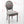French Style Solid Wood Frame Linen Back Dining Chair Set of 2