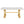 Executive Desk With X-Legs, Sturdy Office Workstation For Home Office - White / Gold