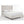 Hayden King Size Upholstered Wingback Bed with Textured Ivory Canvas and Tall 54' Headboard