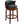 Seat Height 26'' Cow Top Wooden Bar Stool, 360 Degree Swivel Bar Height Chair With Backs For Home Kitchen Counter