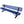 6' Outdoor Steel Bench With Backrest