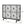 Thayer Single Panel Iron Fireplace Screen with Geometric Design