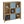 ClosetMaid Freestanding Premium 9-Cube Storage Organizer Bench, Weathered Oak