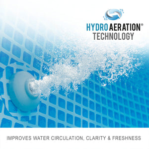 Intex 14.75' x 33" Rectangular Frame Above Ground Outdoor Backyard Swimming Pool