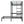Metal Loft Bed Frame with LED Light Strip, Side Storage Shelves & Built-in Desk