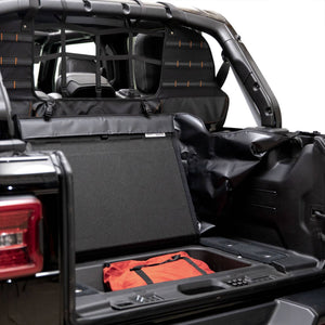 XG Cargo XG-302 Jeep Wrangler JK Sportsman Floor Liner (Speaker in Floor), Black - TRAPSKI