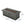 Transitional Rectangular Outdoor Propane Fire Pit With 50,000 BTU