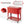 Portable Patio Cooler with Bottom Storage Shelf and Bottle Opener