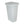 Rubbermaid 13 Gallon Rectangular Spring-Top Lid Wastebasket Trash Can, White