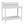 Dura-Trel Greenfield Outdoor Table Potting Bench for Gardening Supplies, White