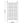 Dura-Trel Country Garden 35 x 66 Inch Vinyl Outdoor Garden Patio Trellis, White
