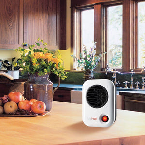 Lasko 101 MyHeat Portable Personal Electric 200W Ceramic Space Heater, White - TRAPSKI