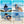 Ostrich South Beach Chair Portable Outdoor Camping Pool Tanning Recliner, Stripe