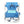 Ostrich Ladies Comfort Backpacker, Outdoor Beach Pool Reclining Chair, Blue