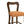 Counter Stool Without Arm (Walnut + Caramel) Set of 2
