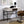 Verster - Writing Desk With USB - Black / Natural