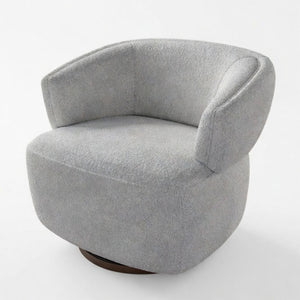 Swivel Barrel Accent Oversized Club Chair