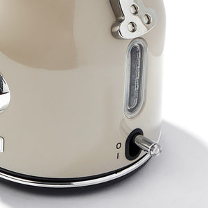 Haden Dorset 1.7 Liter Electric Water Kettle w/ 360-Degree Base, Putty & Chrome