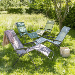 Lafuma R-Clip Batyline Iso Relaxation Zero Gravity Lounge Recliner, Chlorophylle - TRAPSKI