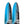 O'Brien Watersports Adult 58 inches Celebrity Jr. Water Skis, Blue and Black