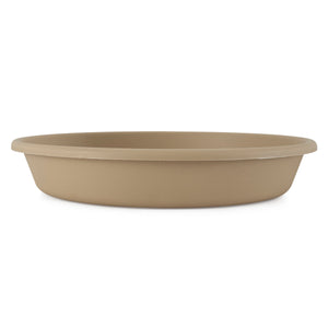 The HC Companies 21 Inch Planter Saucer for Classic Pots, Sandstone, 4 Pack
