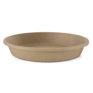 The HC Companies 21 Inch Planter Saucer for Classic Pots, Sandstone, 4 Pack