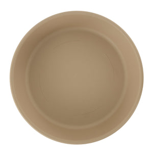 The HC Companies 21 Inch Planter Saucer for Classic Pots, Sandstone, 6 Pack